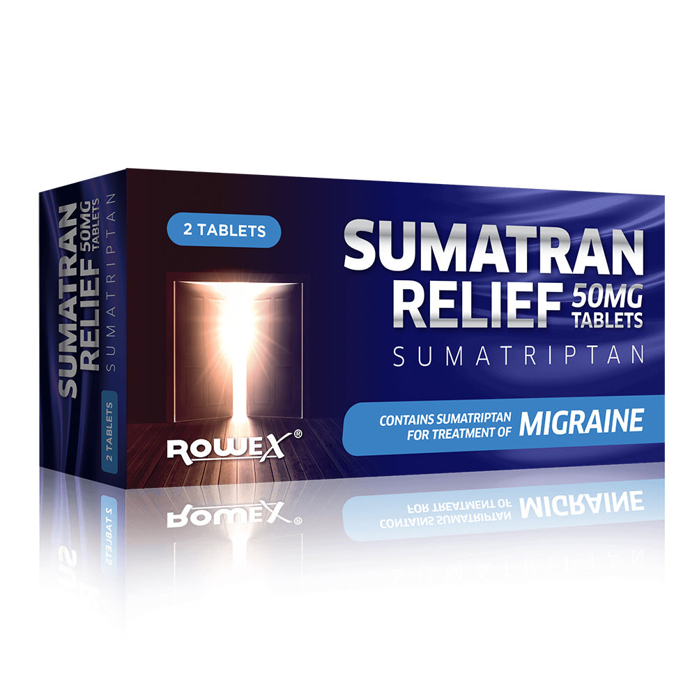 Sumatran Relief Migraine 50mg - 2 Tablets