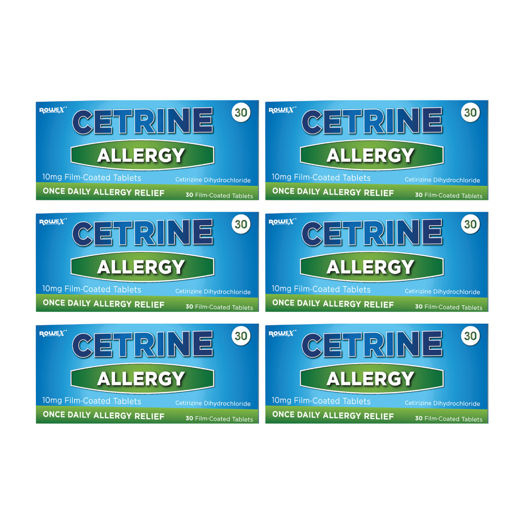 Cetrine Allergy Tablets - 6 Month Supply