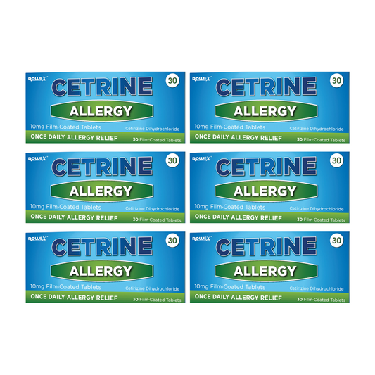 Cetrine Allergy Tablets - 6 Month Supply