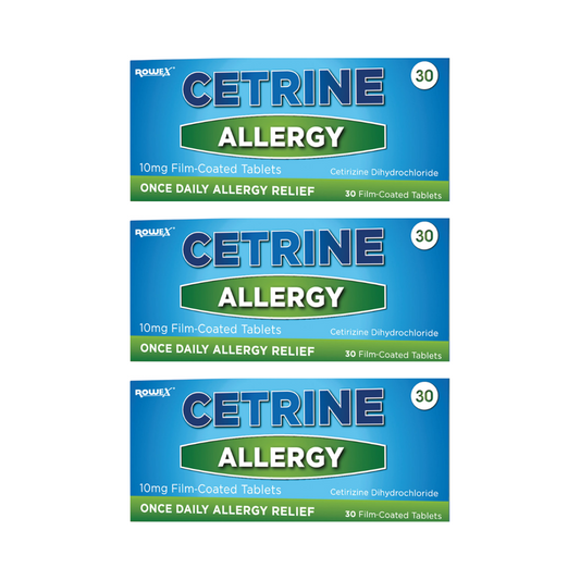 Cetrine Allergy 10mg Tablets - 3 Month Supply