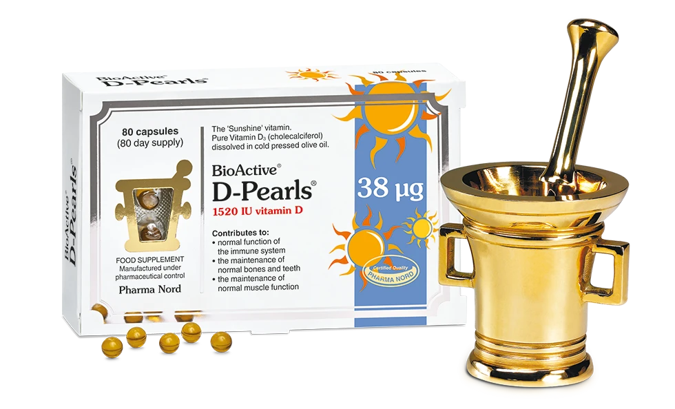 Pharma Nord Bioactive Vitamin D-Pearls 38µg