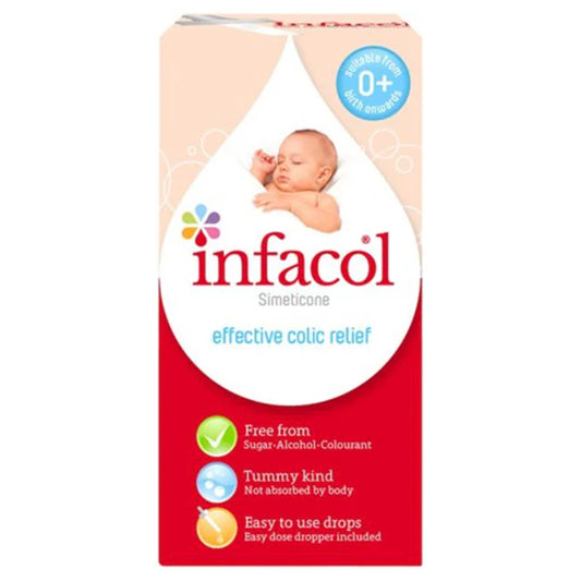 Infacol (Simeticone) Drops Dual Action relief of Colic and Wind 85ml