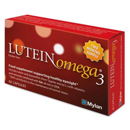 Lutein Omega-3 Healthy Eyesight Supplement 60 Capsules
