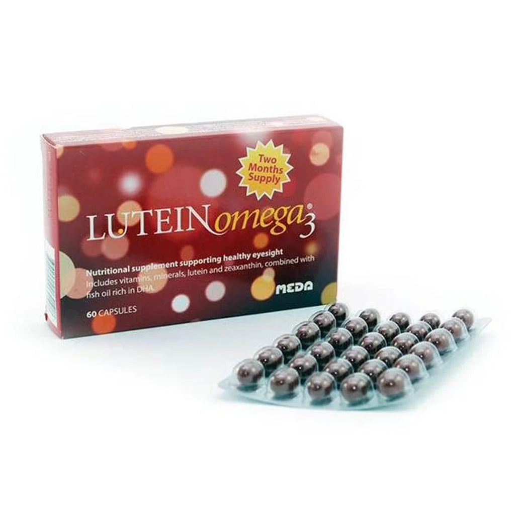 Lutein Omega-3 Healthy Eyesight Supplement 60 Capsules