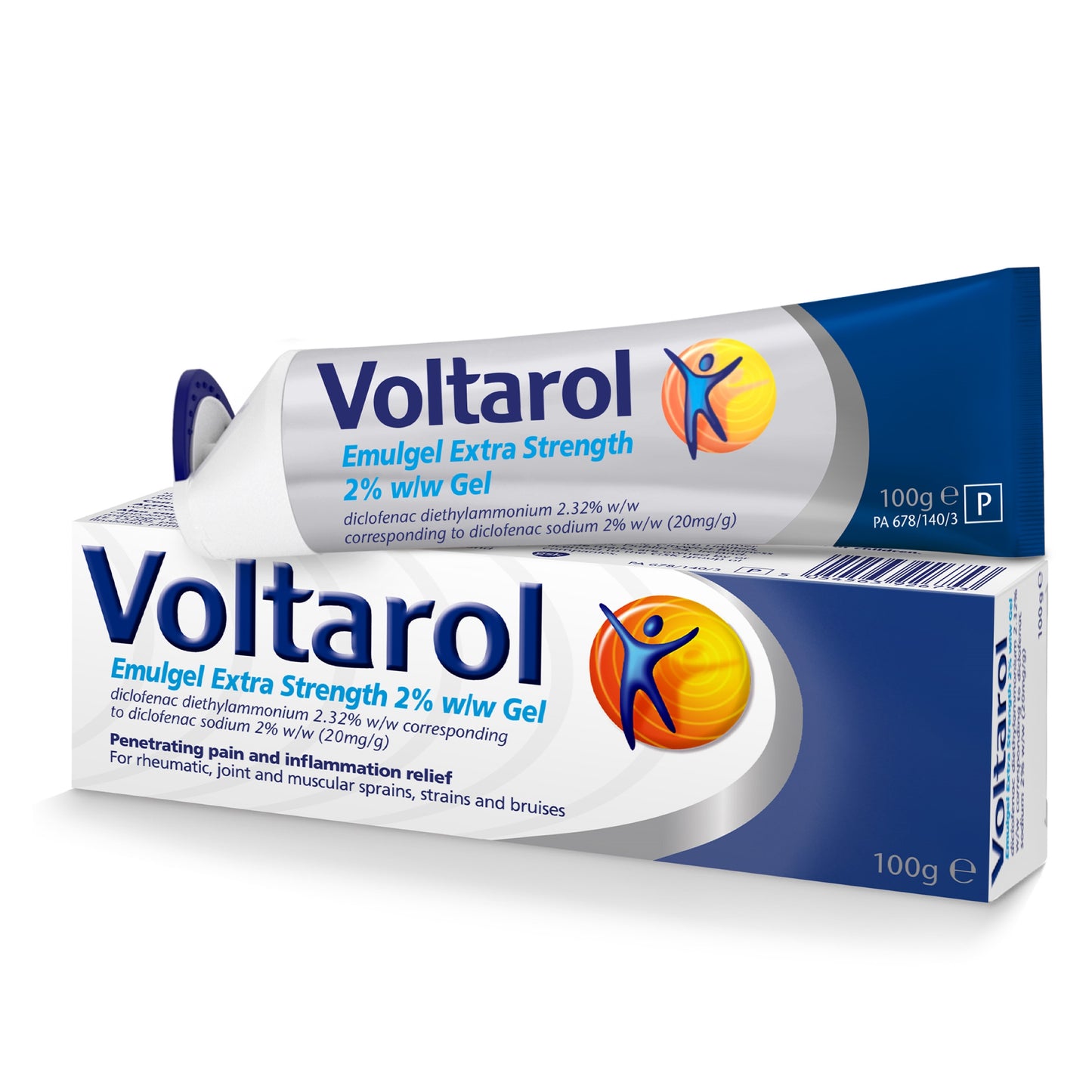 Voltarol Emulgel Extra Strength 2% w/w - 100g