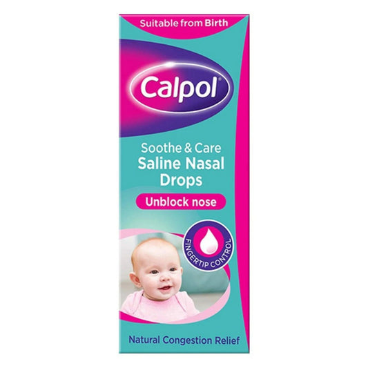 CALPOL Saline Nasal Drops - 10ml