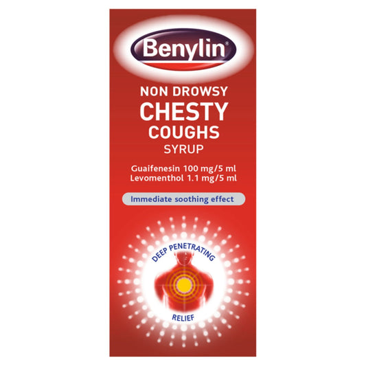 BENYLIN CHESTY COUGH SYRUP NON DROWSY 100mg - 300ML