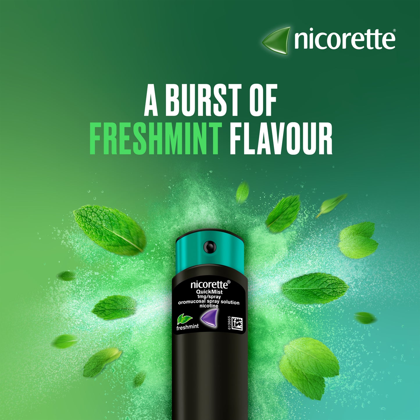 Nicorette Quickmist Freshmint Dual Pack (2 x 150 sprays)