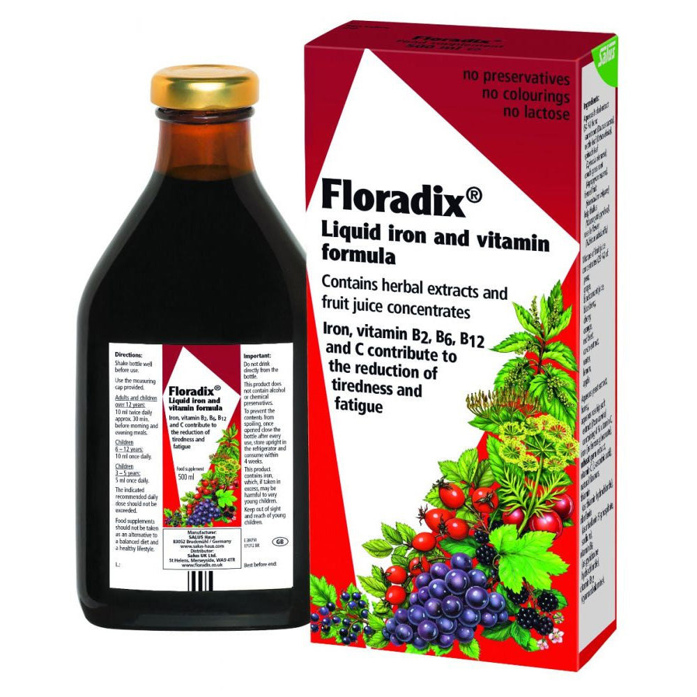 FLORADIX Liquid Iron and Vitamin Formula - 250ml