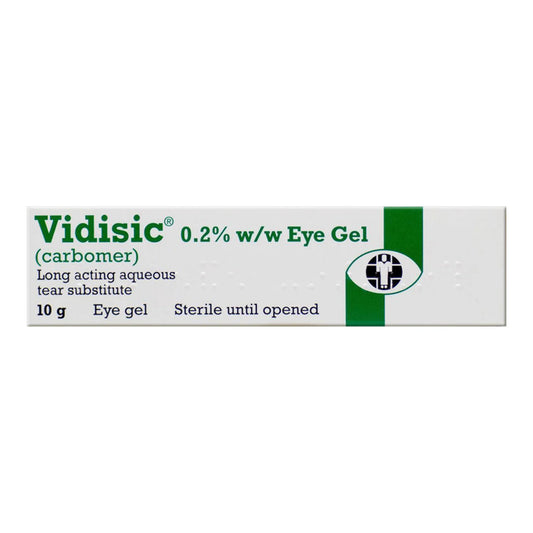 Vidisic Eye Gel Carbomer  0.2% w/w  - 10g