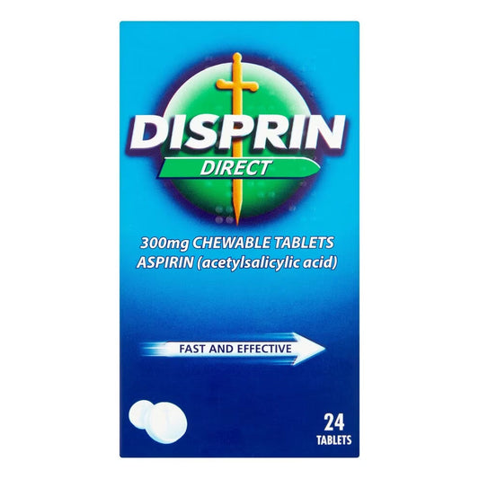 Disprin Direct 300Mg Chewable - 24 Tablets