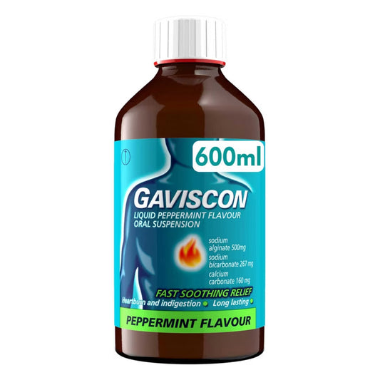 GAVISCON LIQUID PEPPERMINT - 600ml