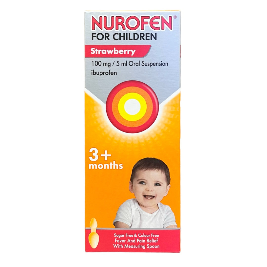 NUROFEN FOR CHILDREN 3+ Months Strawberry - 200ml