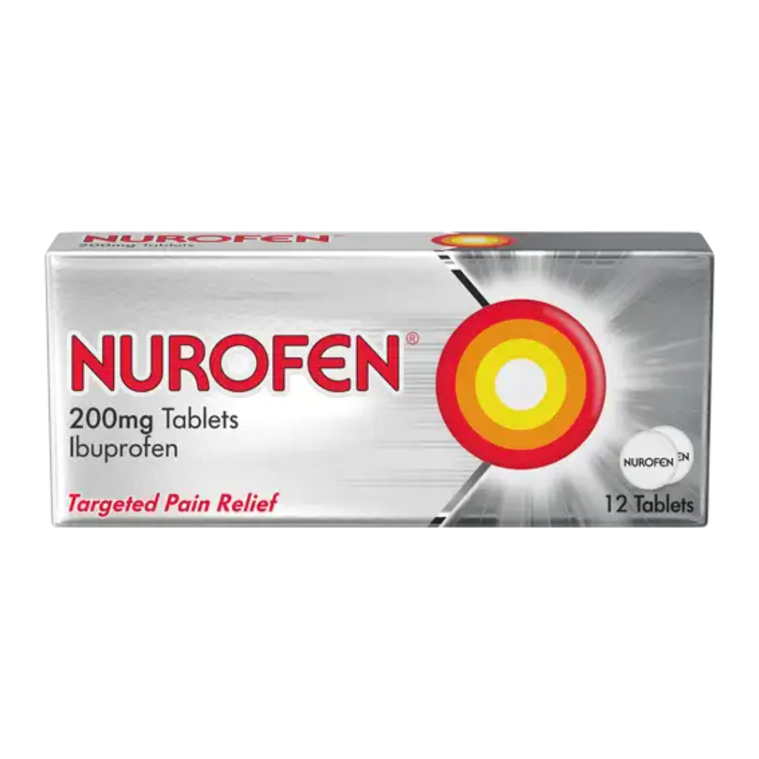 NUROFEN 200MG TABLETS - 12 Pack