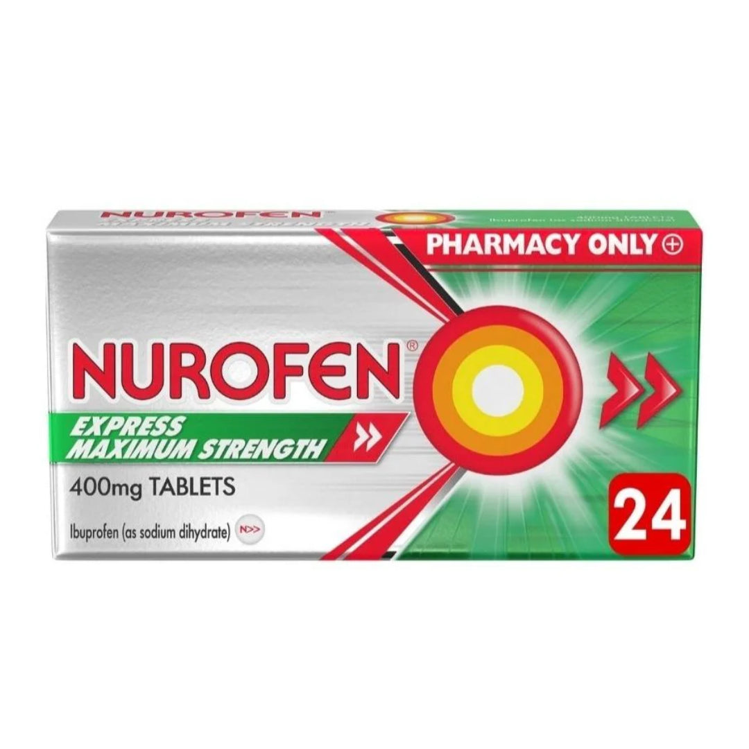 Nurofen Express Maximum Strength 400mg - 24 Capsules