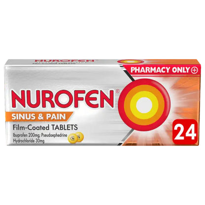 Nurofen Sinus And Pain 200mg - 24 Tablets