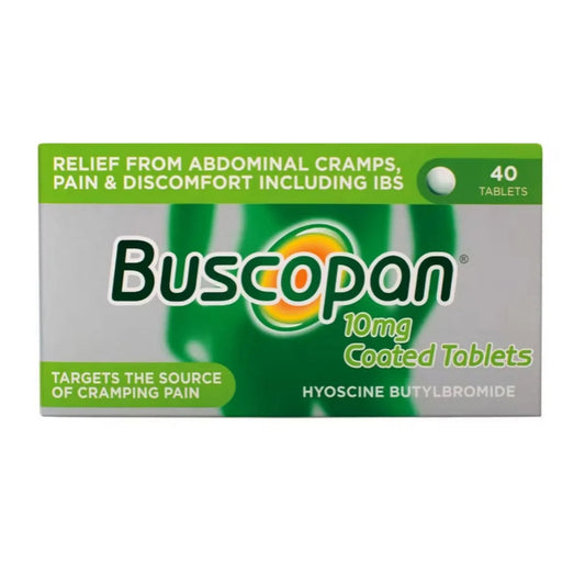 Buscopan Abdominal Pain Relief 10mg - 40 Tablets