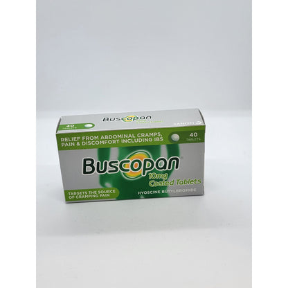 Buscopan Abdominal Pain Relief 10mg - 40 Tablets