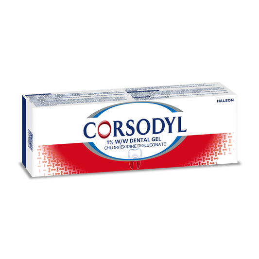 Corsodyl Dental Gel 1% w/w - 50g