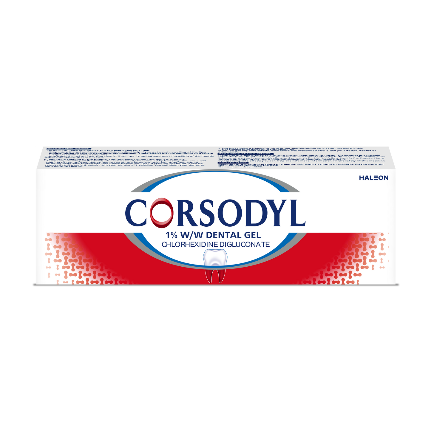 Corsodyl Dental Gel 1% w/w - 50g