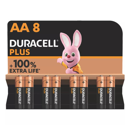 DURACELL PLUS AA - 8 Pack