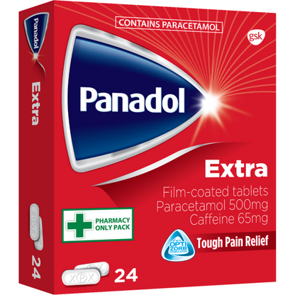 Panadol Extra Film-Coated 500mg - 24 Tablets