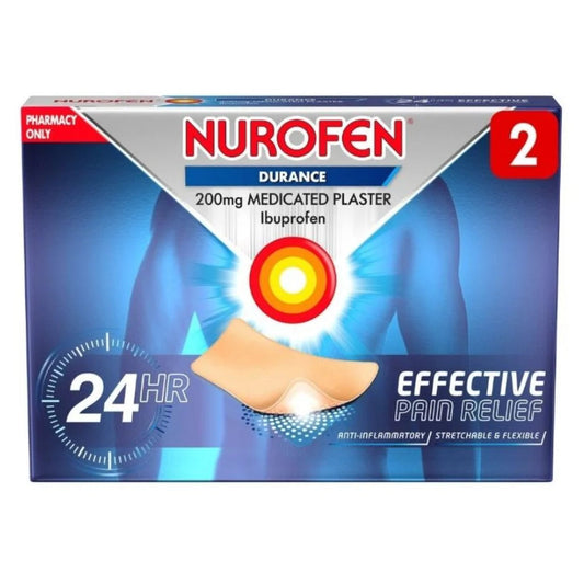 Nurofen Durance 200mg Medicated Plaster - 2 Pack