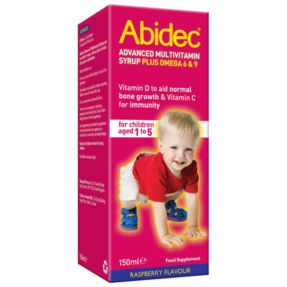 ABIDEC MULTIVITAMIN SYRUP PLUS OMEGA 6 & 9 - 150ML