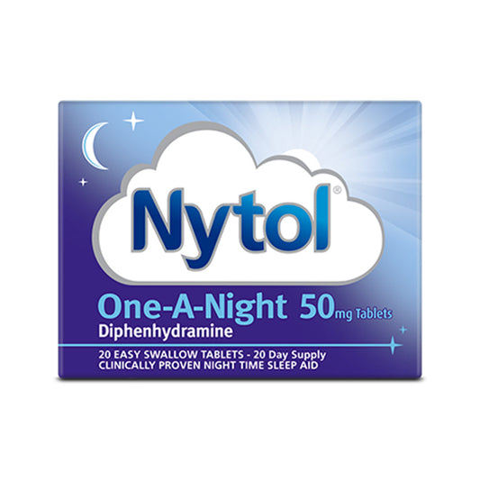 Nytol One-A-Night 50mg - 20 Tablets