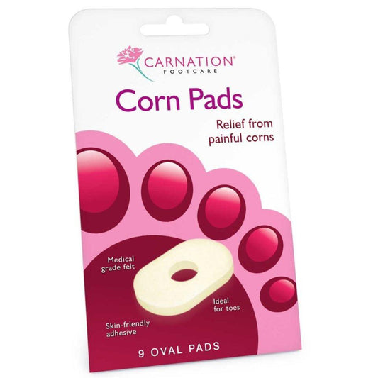 CARNATION CORN PADS Oval - 9 Pack