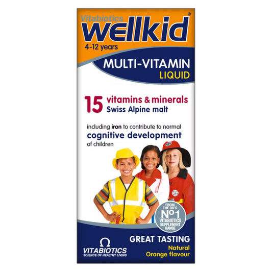 Vitabiotics Wellkid Multi-vitamin Liquid - 150ml