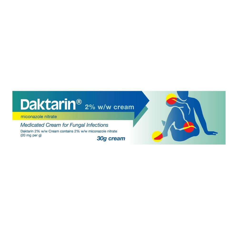 DAKTARIN 2% w/w Cream Miconazole Nitrate - 30g