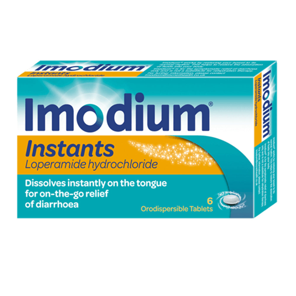 IMODIUM INSTANTS 2MG TABLETS - 12 Pack