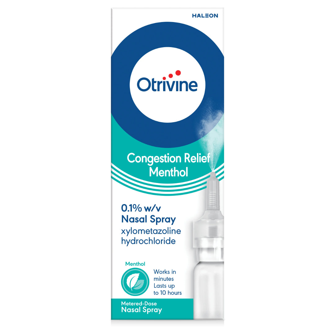 Otrivine Congestion Relief Menthol Nasal Spray - 10ml