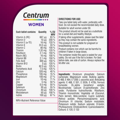 Centrum Women Multivitamin - 60 Tablets