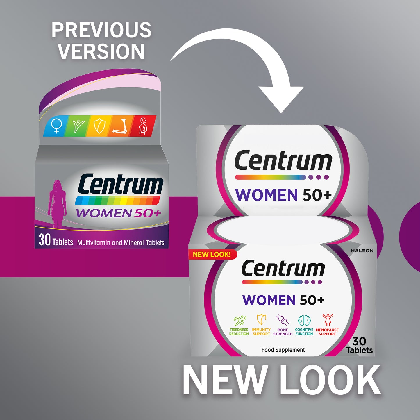 Centrum Women 50+ Multivitamin  -30 Tablets