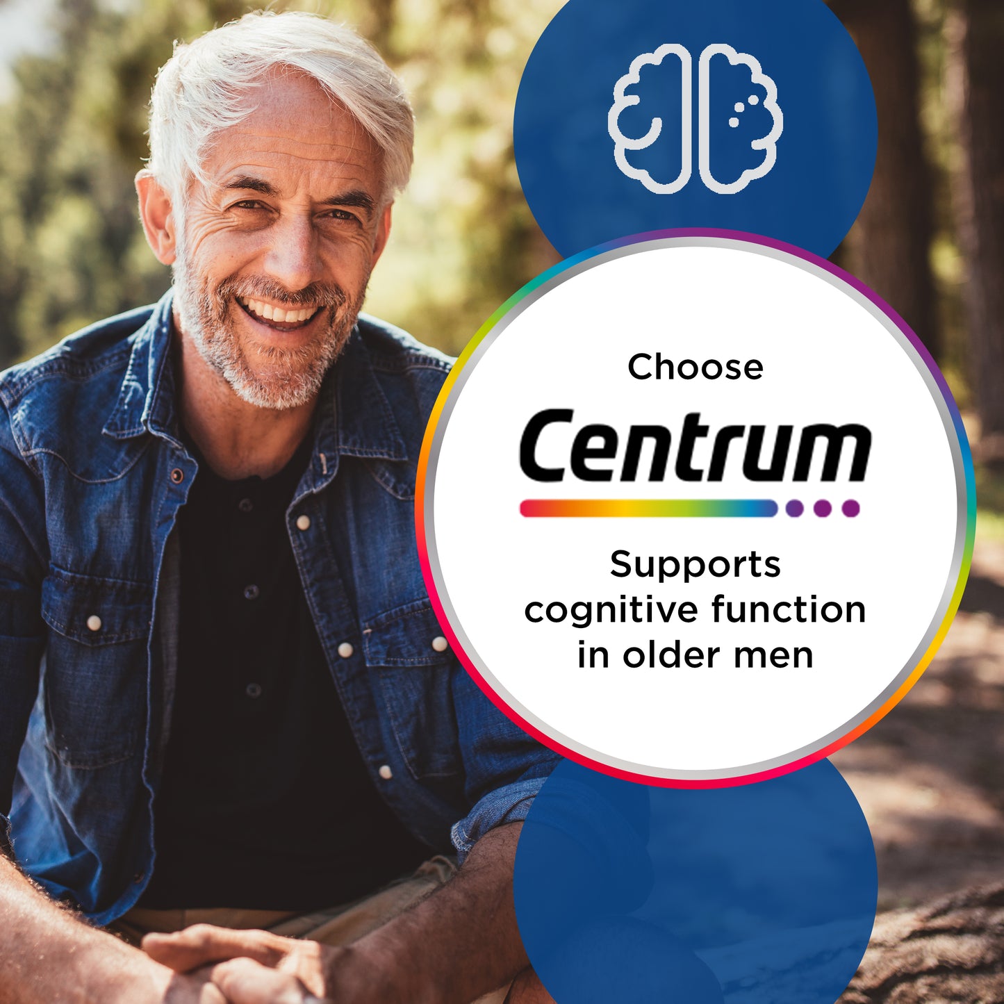 Centrum Men 50+ Multivitamin - 30 Tablets