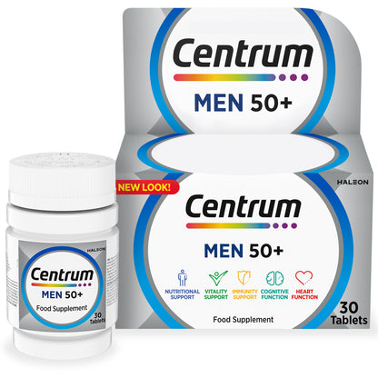 Centrum Men 50+ Multivitamin - 30 Tablets