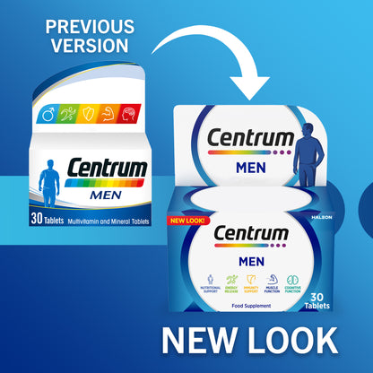 Centrum Men Multivitamin - 30 Tablets