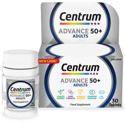 Centrum Advance 50+ Multivitamin - 30 Tablets