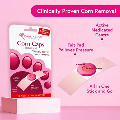 CARNATION CORN CAPS - 5 Pack