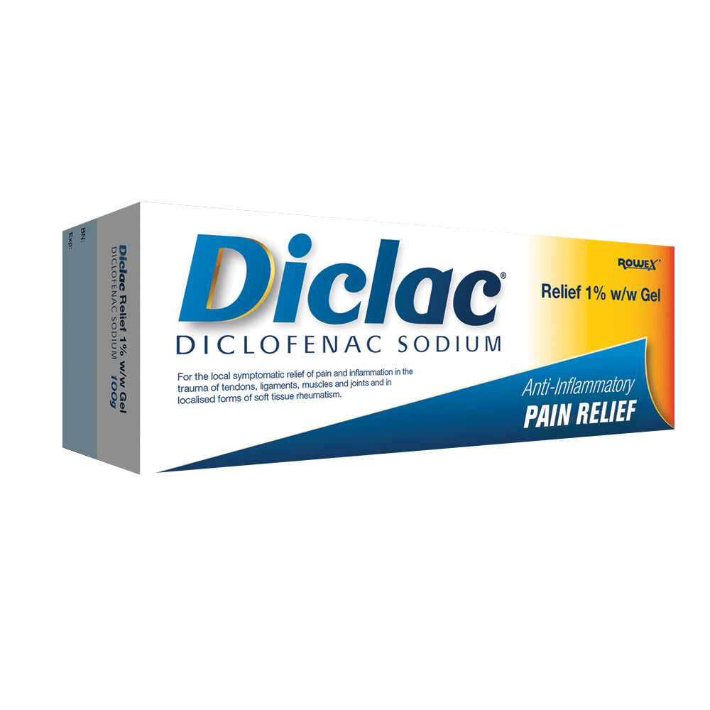 DICLAC Relief 1% w/w Gel - 30g