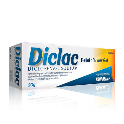 Diclac Relief 1% w/w Gel - 50g