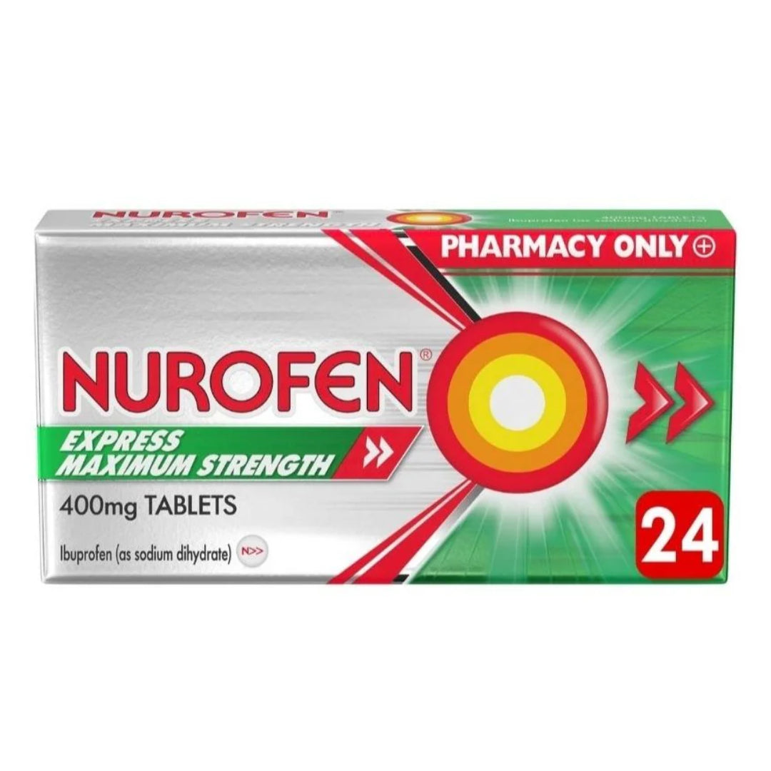 Nurofen Express Max Strength 400Mg - 24 Tablets