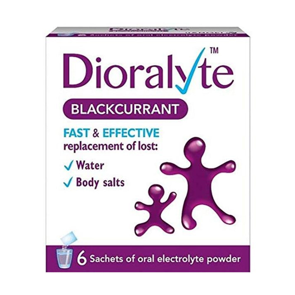 DIORALYTE SACHETS BLACKCURRANT - 6 Sachets