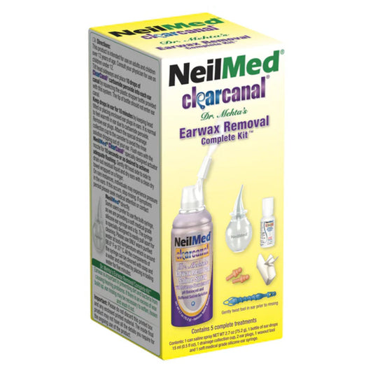 Neilmed Clearcanal Ear Wax Removal Complete Kit