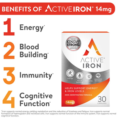 Active Iron - 30 Capsules