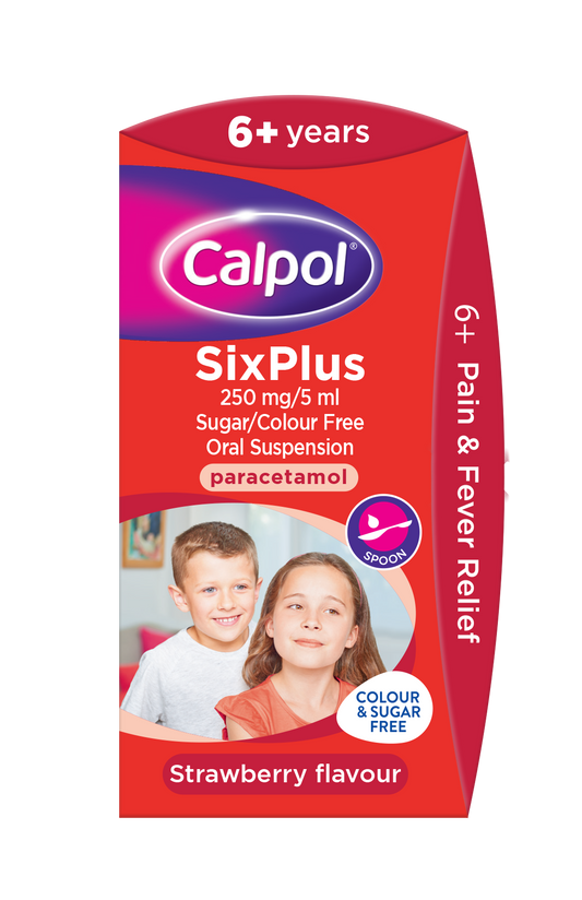 CALPOL Six Plus Oral Suspension 250Mg/5Ml - 60ml