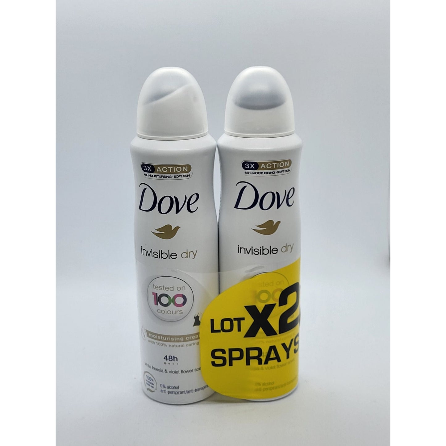 Dove Invisible Dry Anti-Perspirant 150ml - Twin Pack