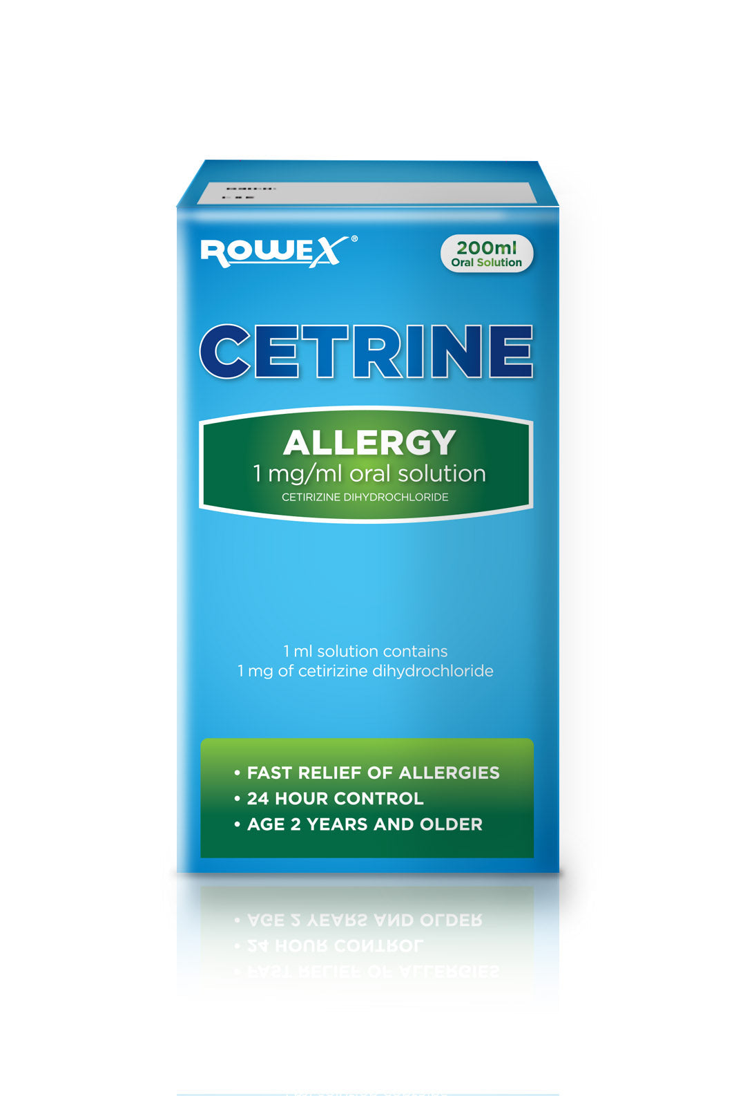 CETRINE ALLERGY 1MG/ML ORAL SOLUTION - 200ML